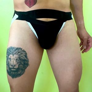 Brand New NOBLEST MODAL OPENING JOCKSTRAP in size MEDIUM (28-30) in BLACK